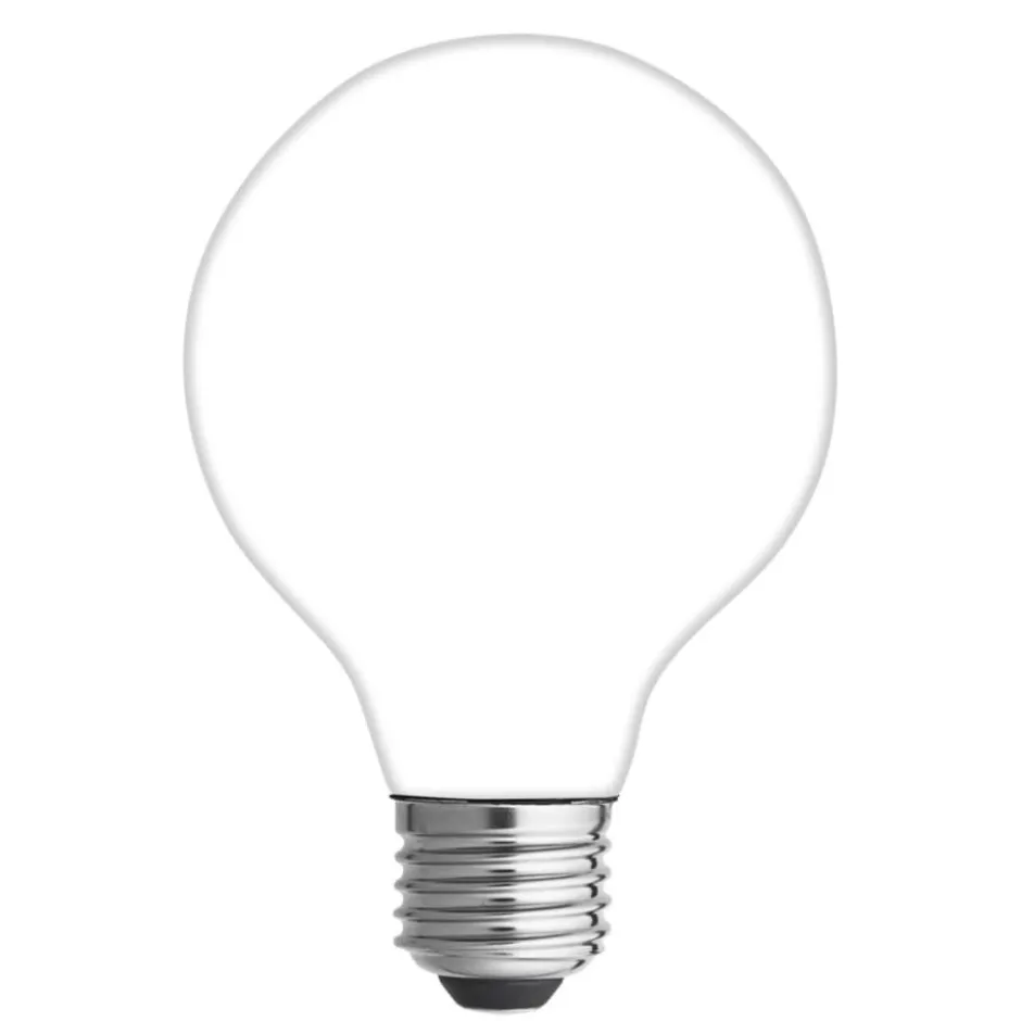 10 stk Unison Satin E27 kronepære, 2700K, 7W, Ø8 cm