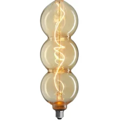 10 stk Unison Triple E27 globepære, 3-trins dæmp, 4W