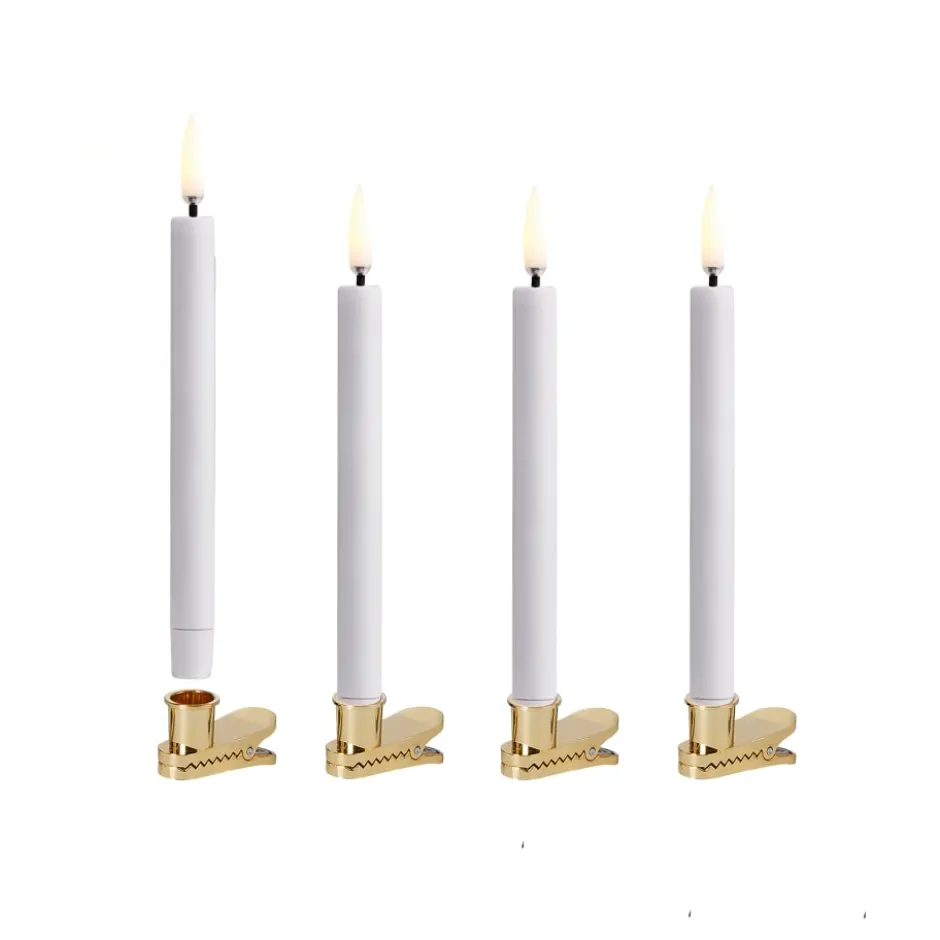 12 stk Uyuni juletræslys, 4-pak