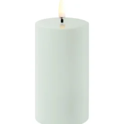4 stk Uyuni LED bloklys, batteri, grøn