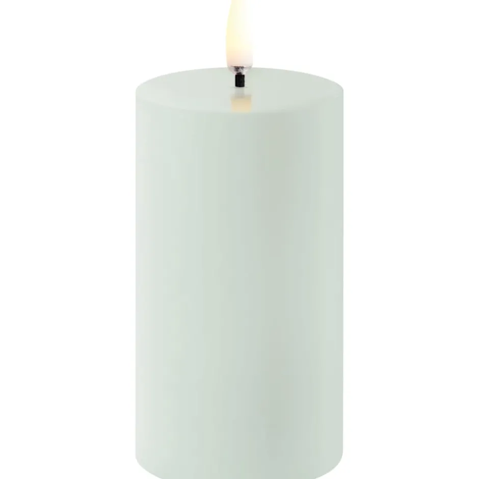 4 stk Uyuni LED bloklys, batteri, grøn