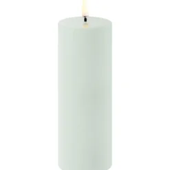 4 stk Uyuni LED bloklys, batteri, grøn