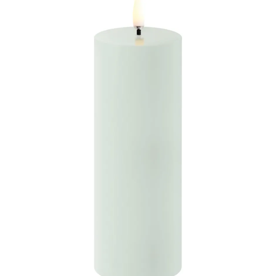 4 stk Uyuni LED bloklys, batteri, grøn