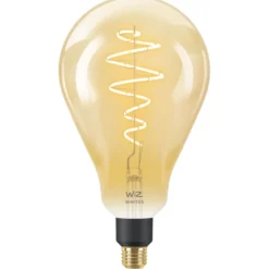 2 stk Wiz E27 globepære, 2000K-5000K, 6W, Ø16 cm