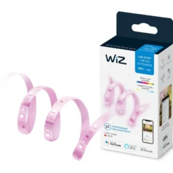 6 stk Wiz LED strip, 1 meter, forlængersæt