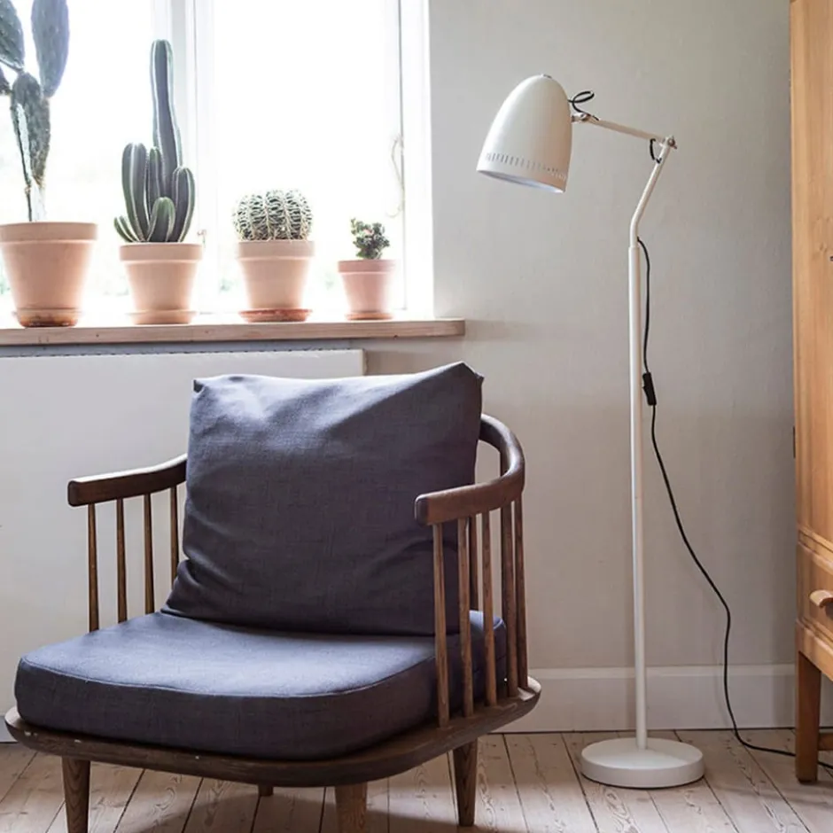Superliving Dynamo gulvlampe, hvid