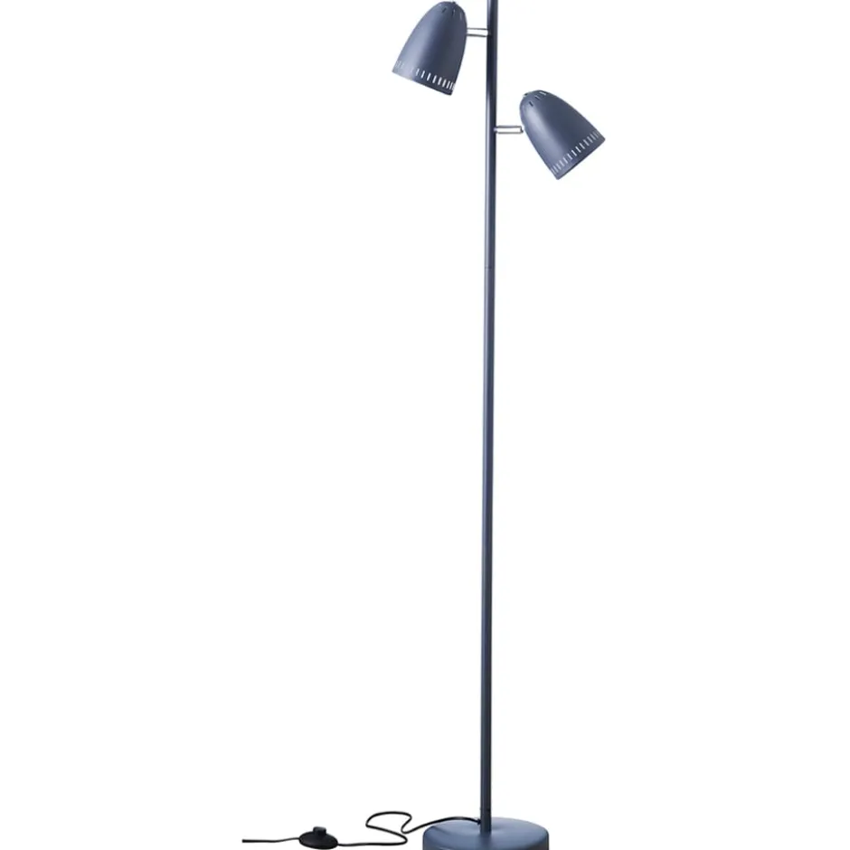 Superliving Dynamo Twin gulvlampe, grå