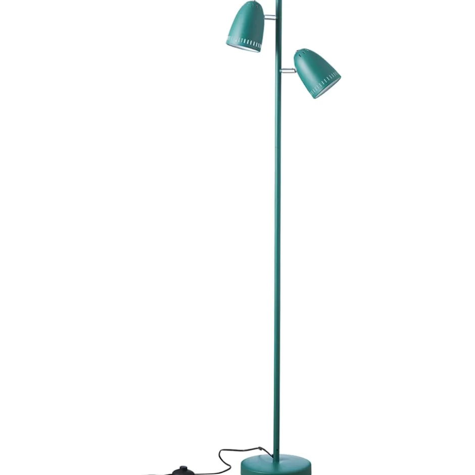 Superliving Dynamo Twin gulvlampe, grøn