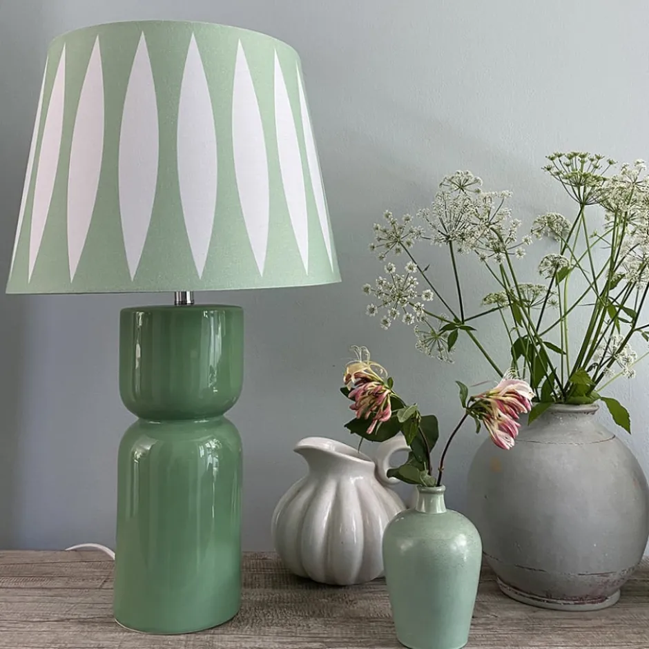 Superliving Paris bordlampe, grøn