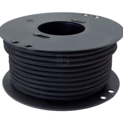 TBI stofledning, 3G0,75 mm², sort, metervare