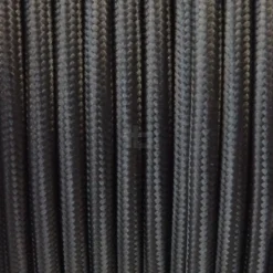 TBI stofledning, 3G0,75 mm², sort, metervare