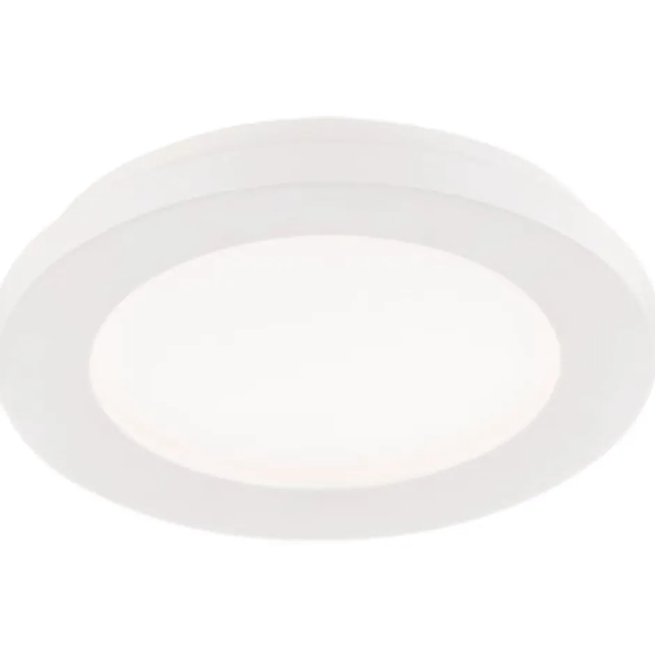 Trio Lighting Camillus loftlampe, hvid, Ø17 cm