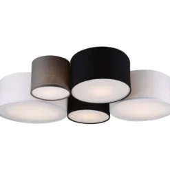 Trio Lighting Hotel loftlampe, 5-i-1