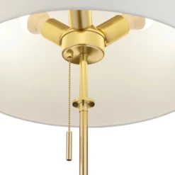 Trio Lighting Lyon gulvlampe, messing