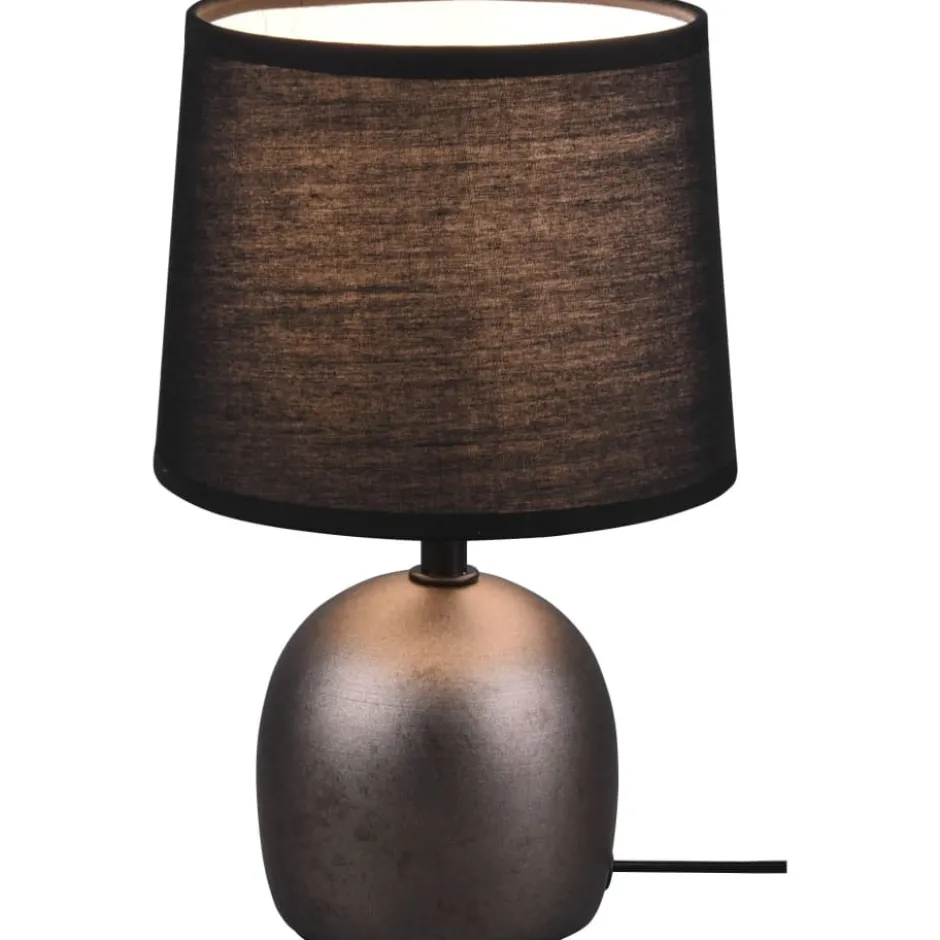 Trio Lighting Malou bordlampe, sort