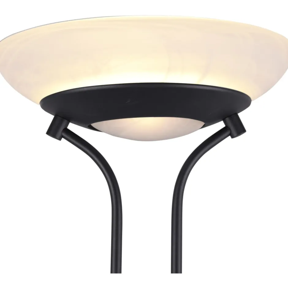 Trio Lighting Orson gulvlampe, sort