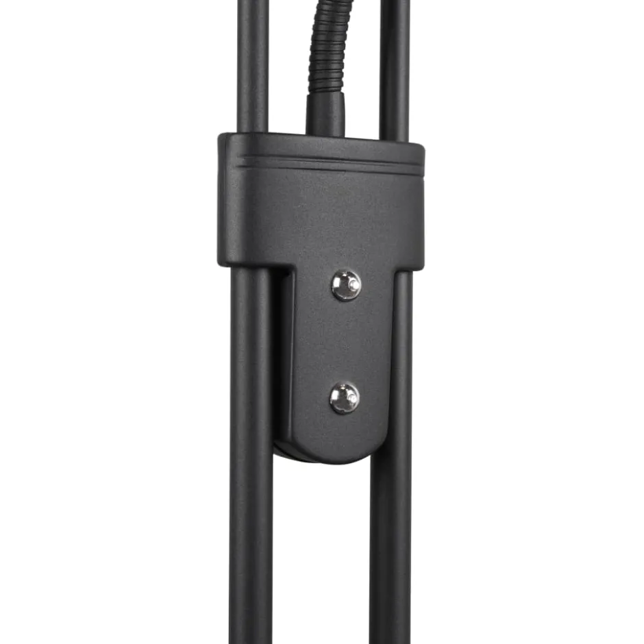 Trio Lighting Orson gulvlampe, sort