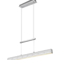 Trio Lighting Paros langbordspendel, aluminium