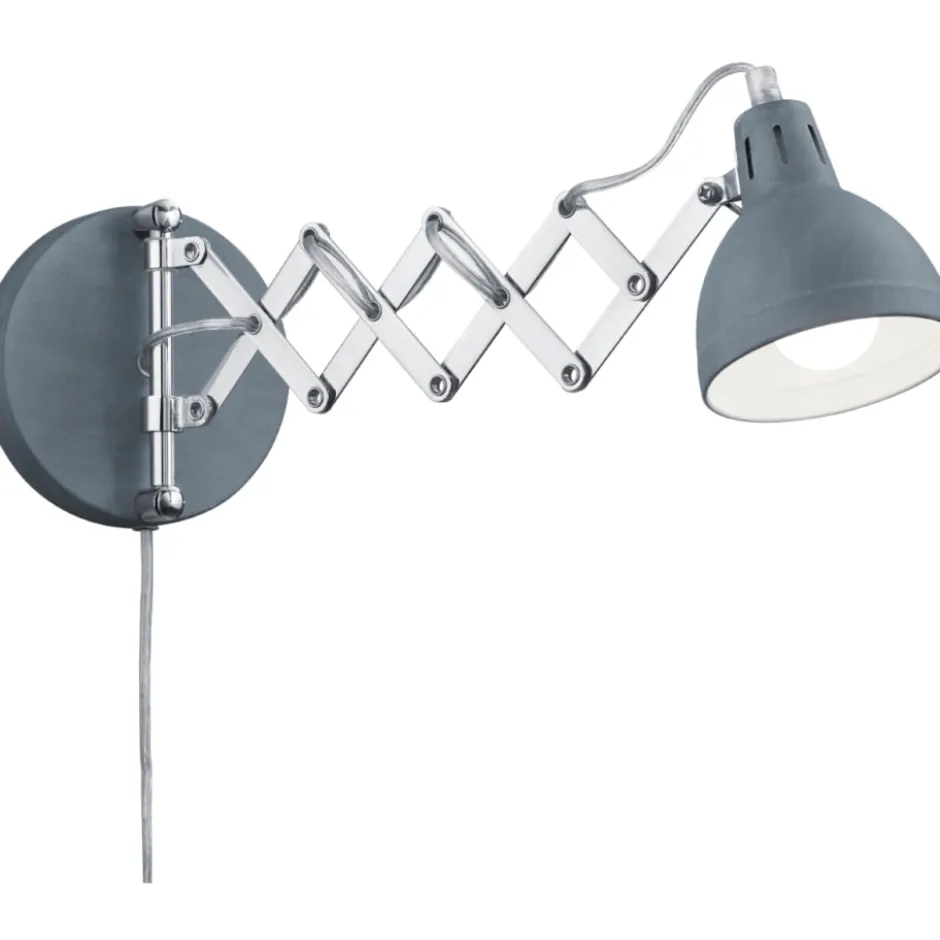 Trio Lighting Scissor sakselampe, beton