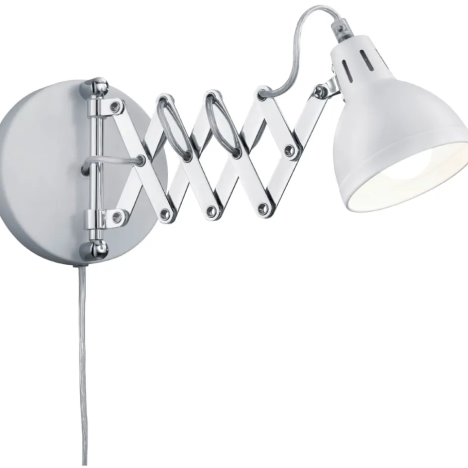 Trio Lighting Scissor sakselampe, hvid