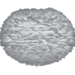 Umage Eos fjerlampeskærm, grå, Ø65 cm