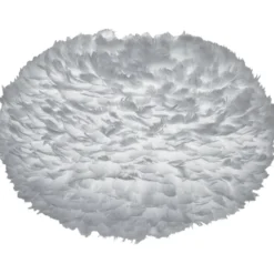 Umage Eos fjerlampeskærm, grå, Ø75 cm