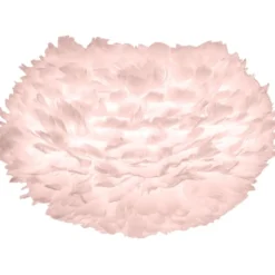 Umage Eos fjerlampeskærm, lyserød, Ø45 cm