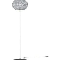 Umage Santé Eos fjer gulvlampe, grå