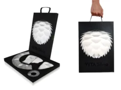 Umage Silvia lampeskærm, hvid, Ø45 cm