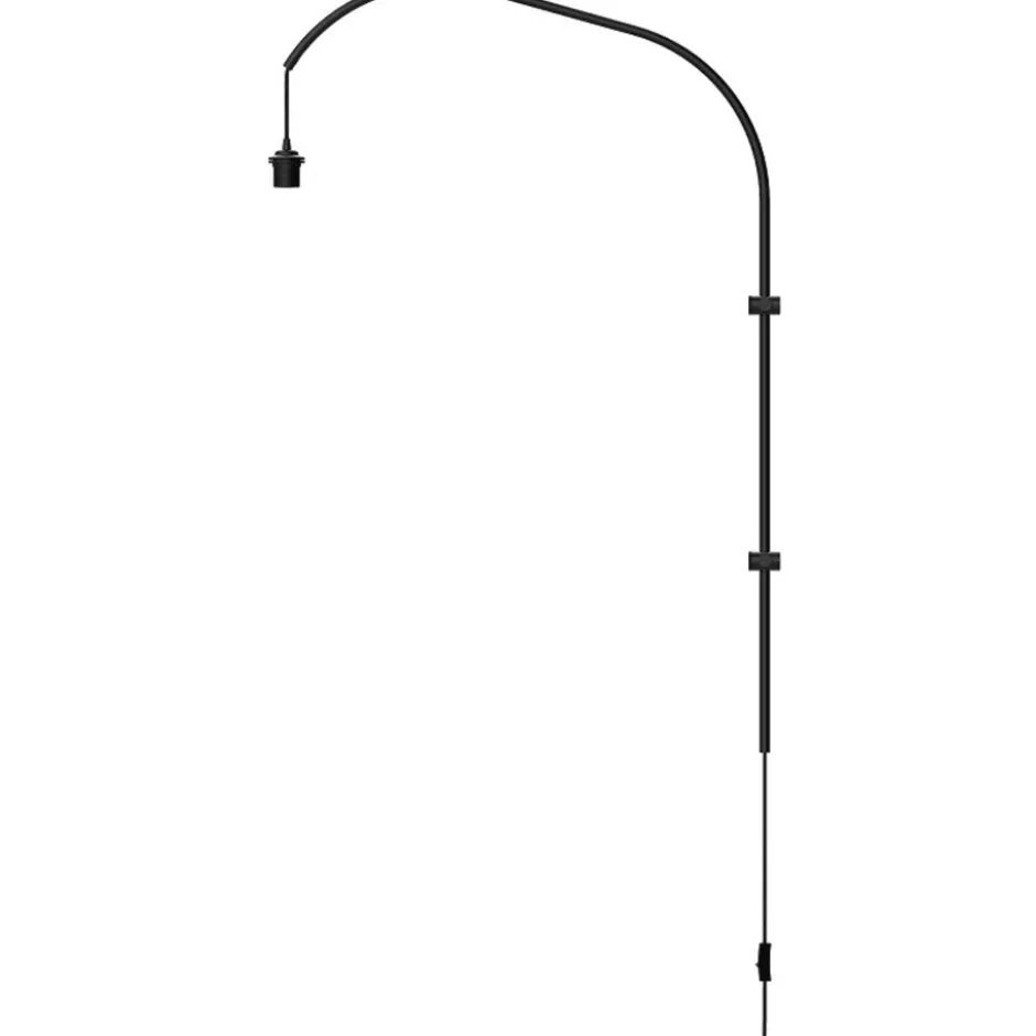 Umage Willow vægophæng, 1-arm, sort