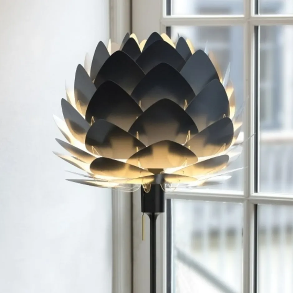 Umage Aluvia lampeskærm, antracit, Ø40 cm