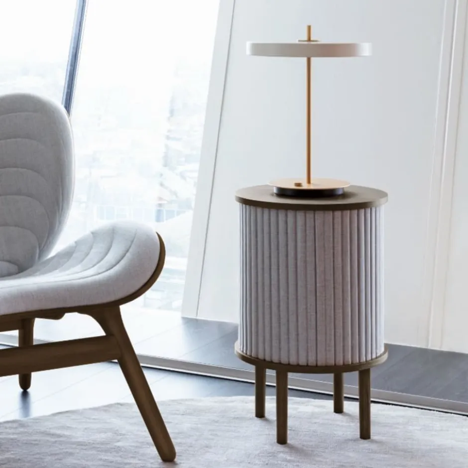 Umage Asteria bordlampe med USB, hvid