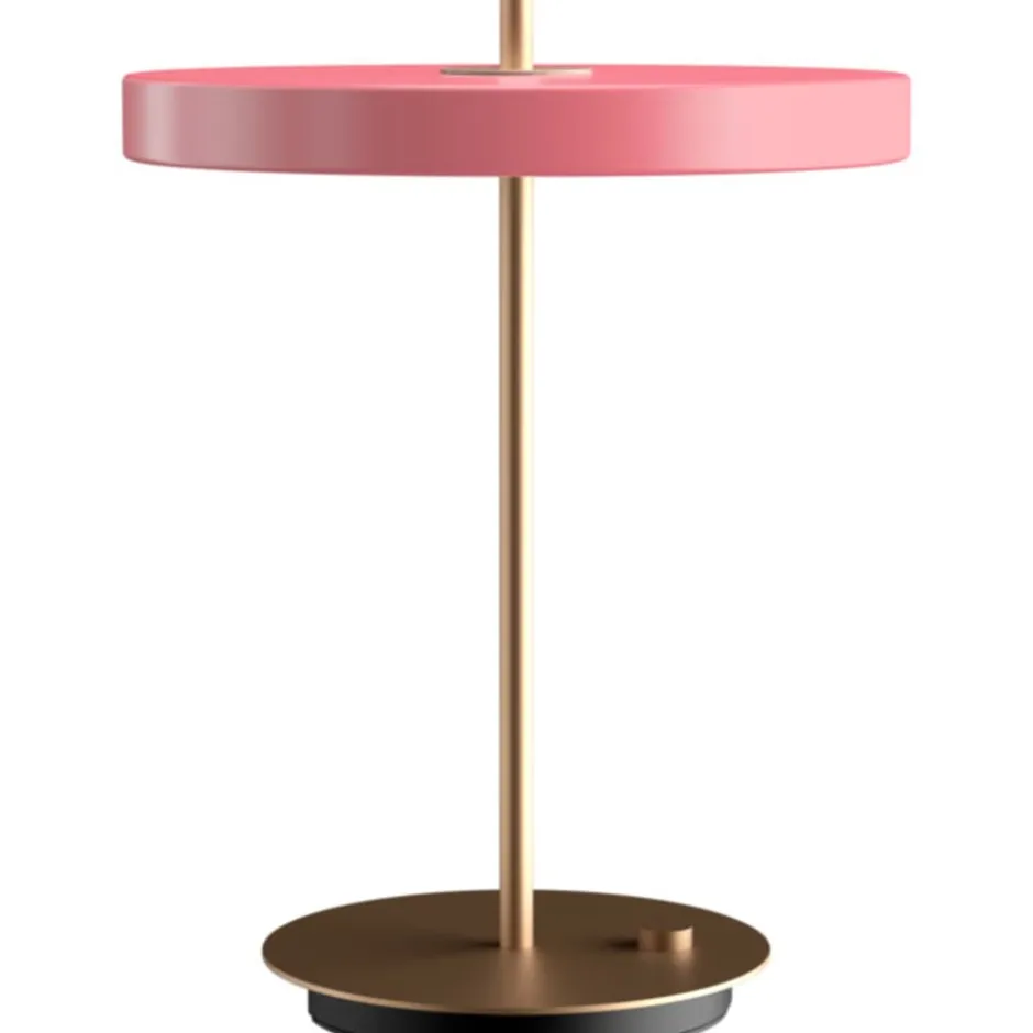 Umage Asteria bordlampe med USB, lyserød