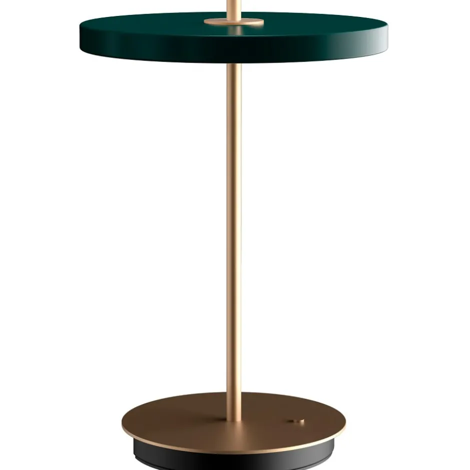 Umage Asteria Move genopladelig bordlampe, grøn