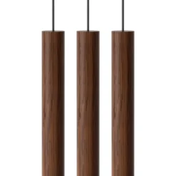 Umage Chimes klyngependel, mørkt træ