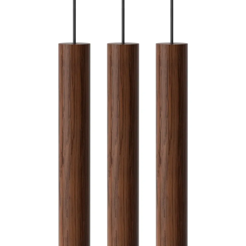 Umage Chimes klyngependel, mørkt træ