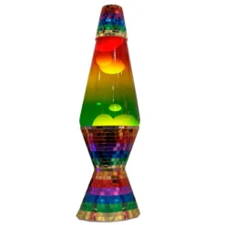 Veli Line lavalampe, regnbue mosaik