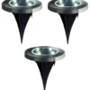 Veli Line solcelle bedlamper, 3-pak