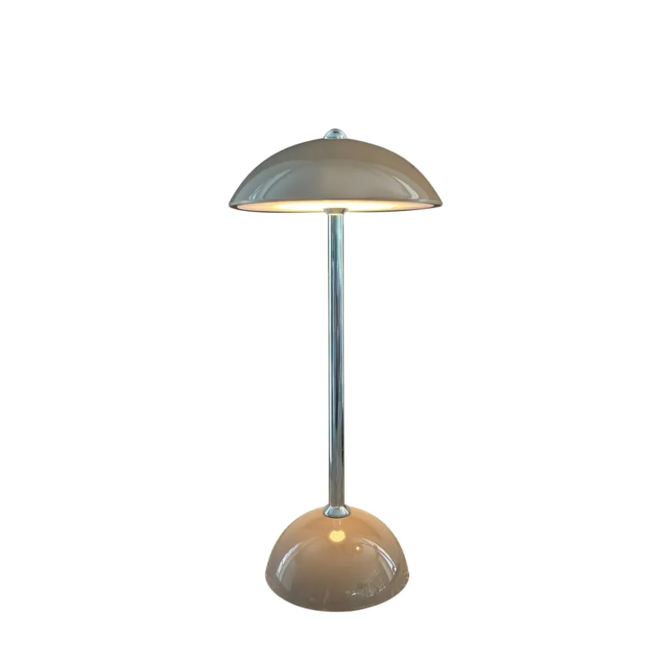 Veli Line Suave genopladelig bordlampe, grå