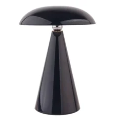 Veli Line Swing genopladelig bordlampe, sort