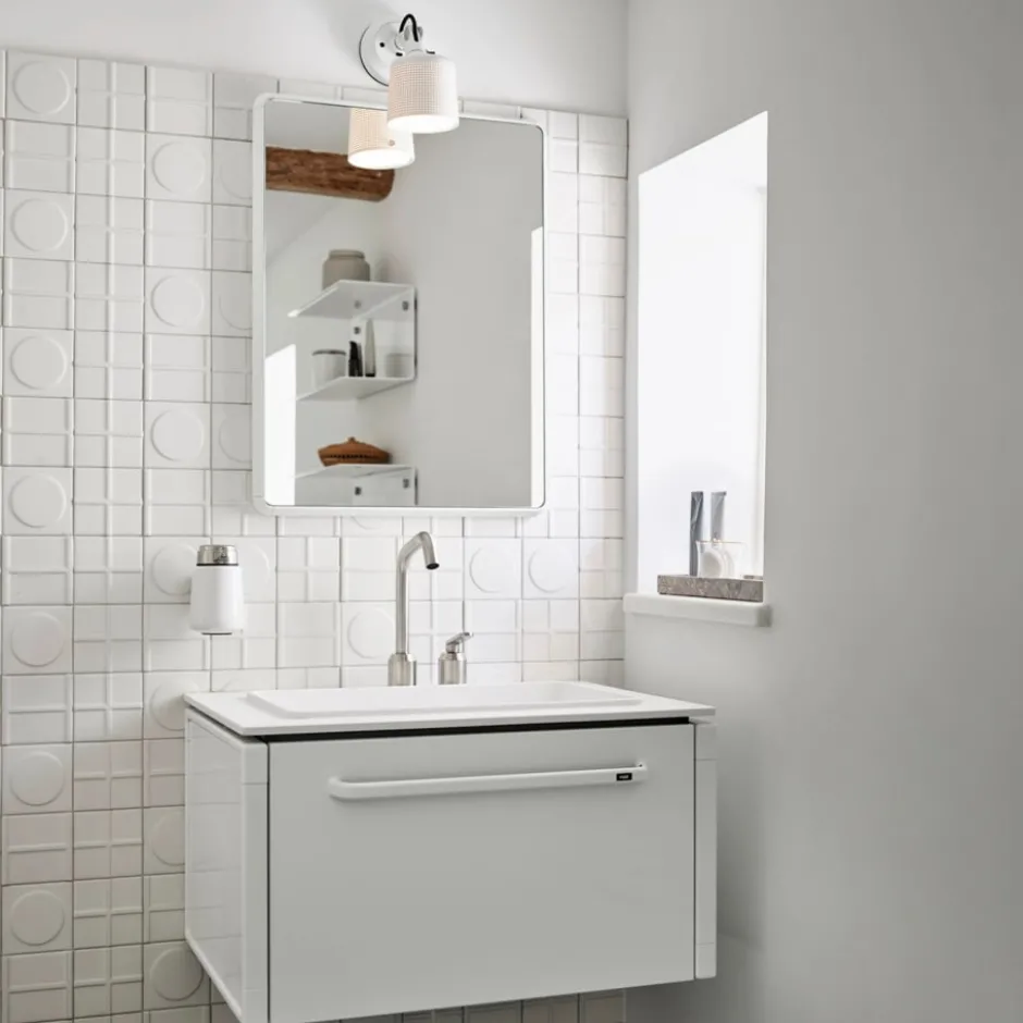 Vipp 524 væglampe, hvid