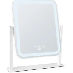 Wilfa EC Glowing MI4W-D25 makeup spejl med lys, 28,5x36 cm, hvid