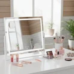 Wilfa EC Sparkle MI1W-D58 makeup spejl med lys, 64x50,3 cm, hvid
