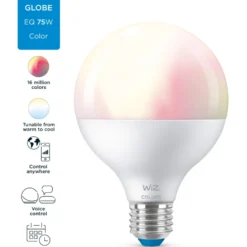 Wiz E27 globepære, 2200K-6500K, 11W