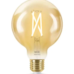 Wiz E27 globepære, 2000K-5500K, 7W, Ø9,5 cm