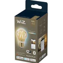 Wiz E27 standardpære, 2000K-5500K, 7W