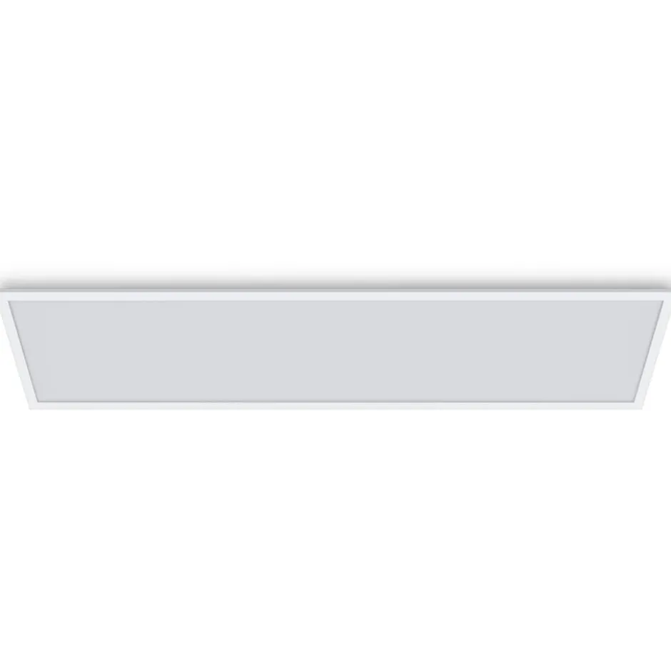 Wiz Superslim panel, justerbar hvid, hvid, 120x30 cm