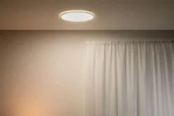 Wiz Superslim plafond, justerbar hvid, hvid, Ø43 cm