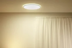 Wiz Superslim plafond, justerbar hvid, hvid, Ø55 cm